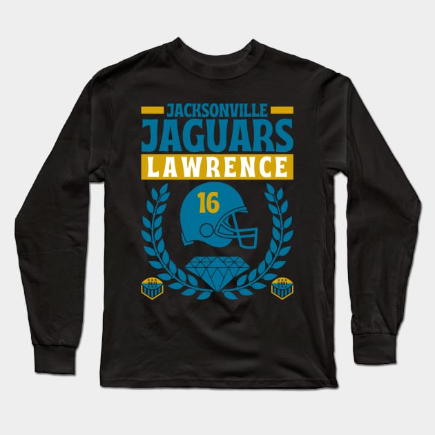 Jacksonville Jaguars Lawrence 16 Edition 2 Long Sleeve T-Shirt by Astronaut.co